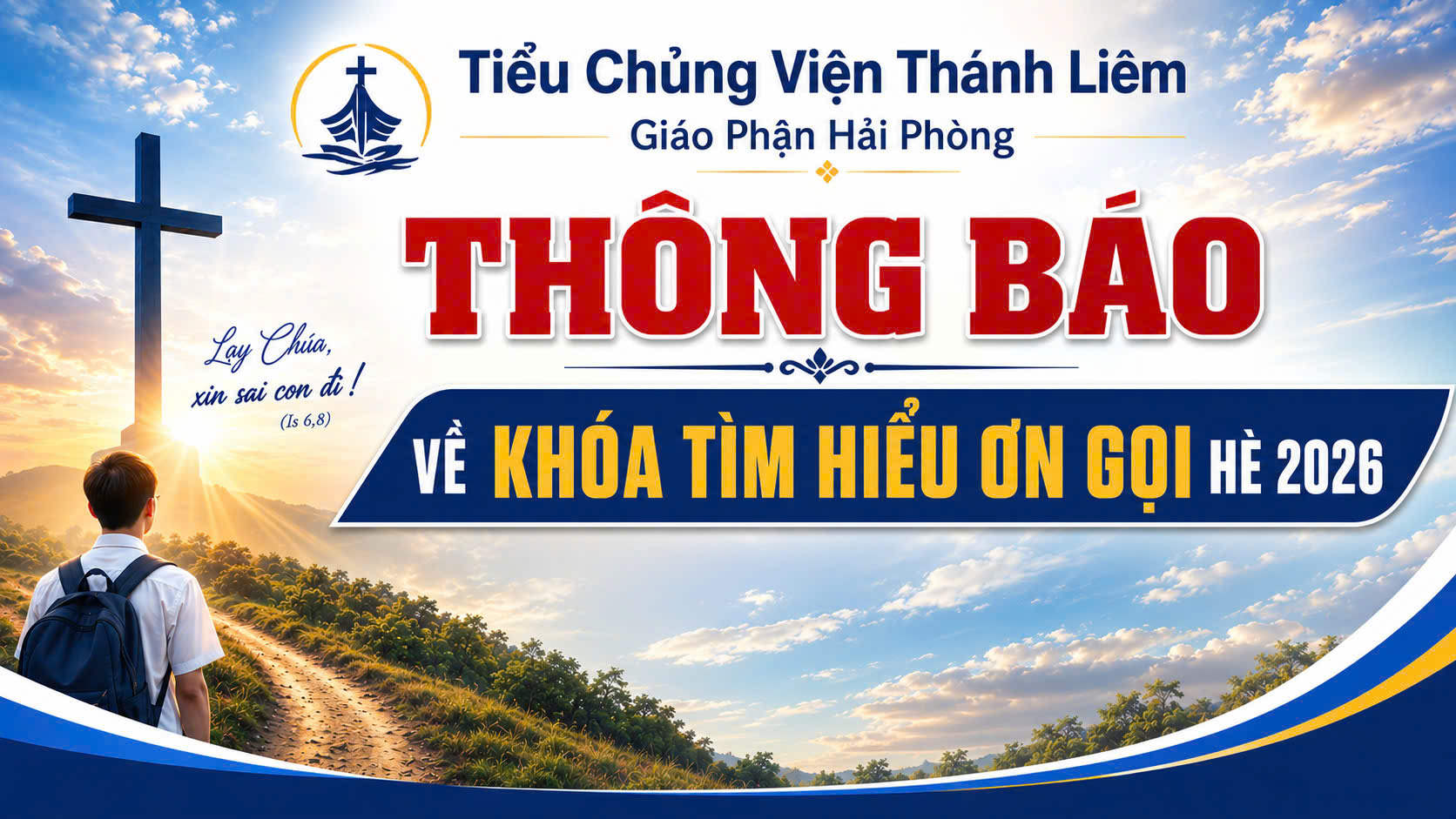 Thông báo về khóa tìm hiểu Ơn gọi hè 2026